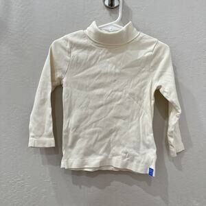 Little Bird by Jools Oliver Cream Turtleneck Long Sleeve Layering Shirt